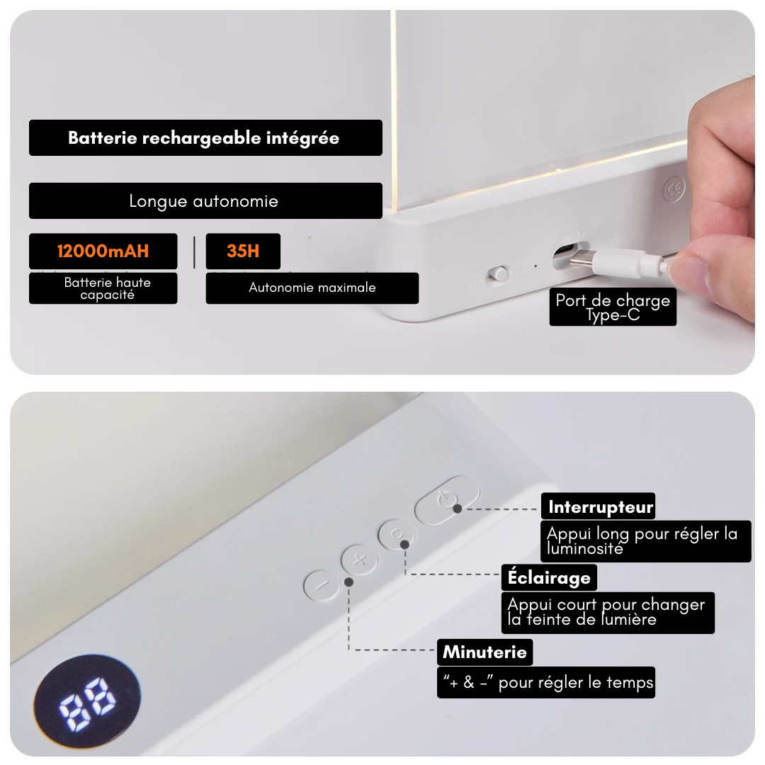 Lampe de Lecture Intelligente GlowEase
