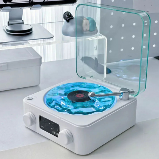 Enceinte Vinyle Rétro WaveTune