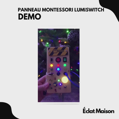 Panneau Montessori LumiSwitch